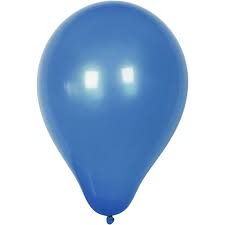 Ballon bleu